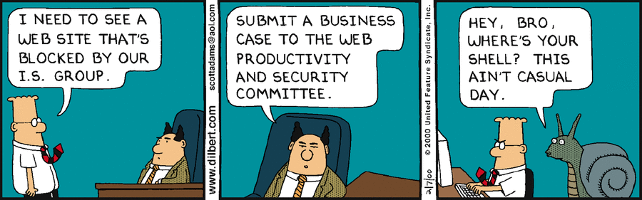 Dilbert Cartoon